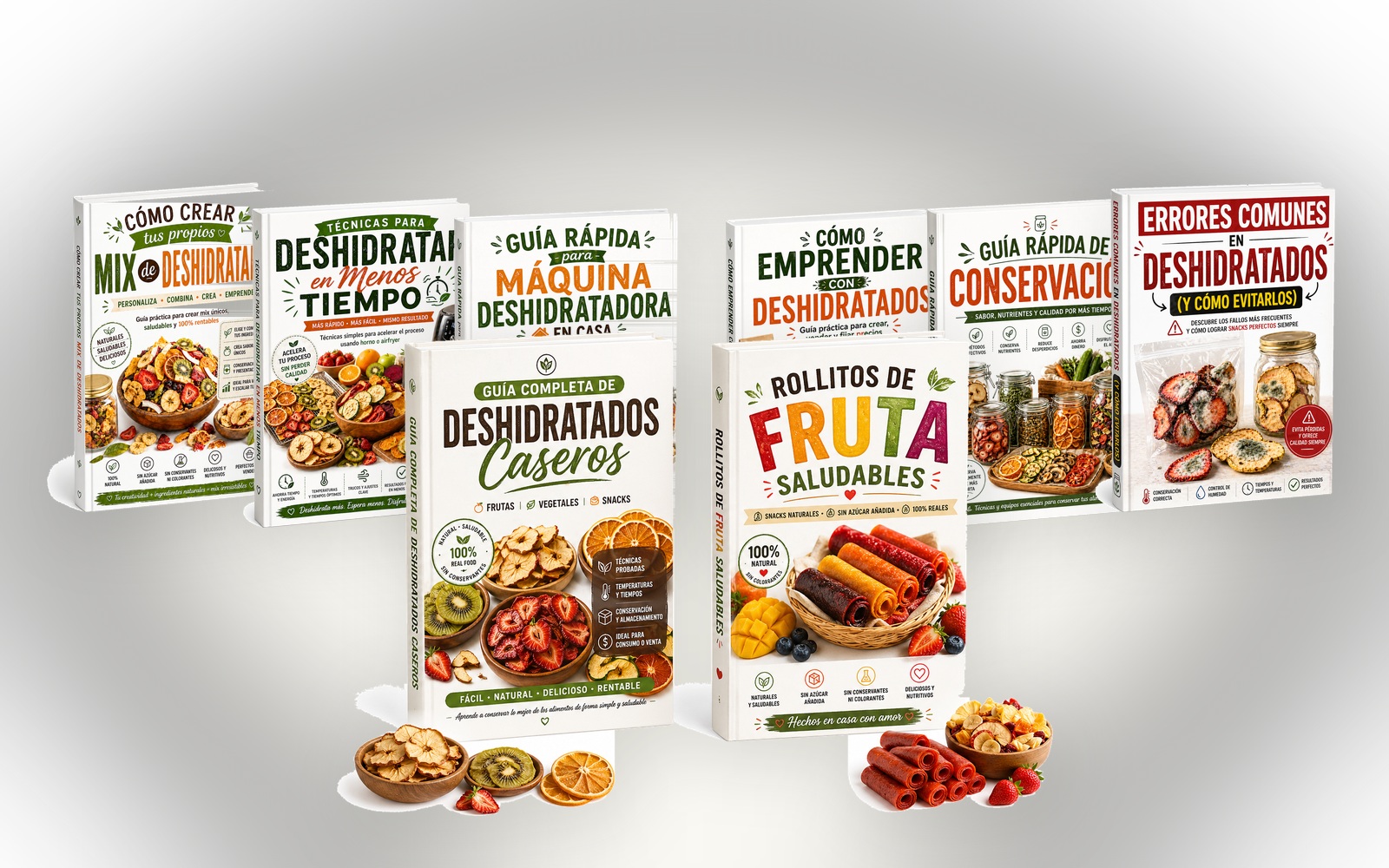 Guía principal Snacks Inteligentes más los 6 bonos digitales incluidos
