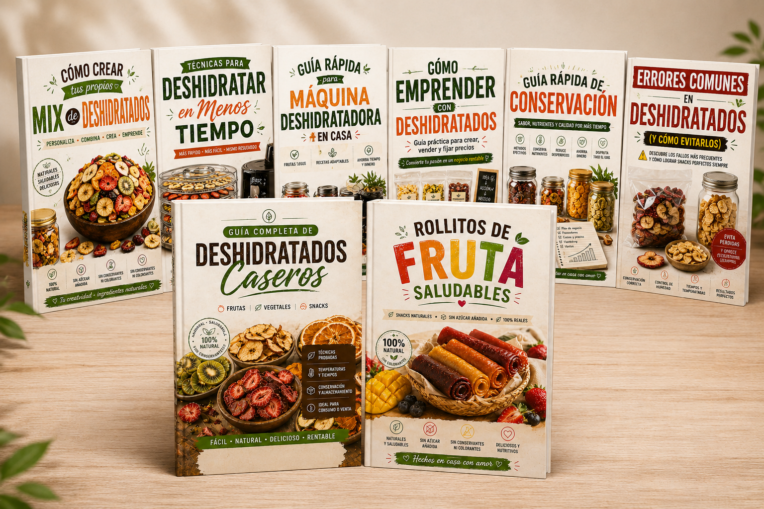 Guía principal Snacks Inteligentes más los 6 bonos digitales incluidos