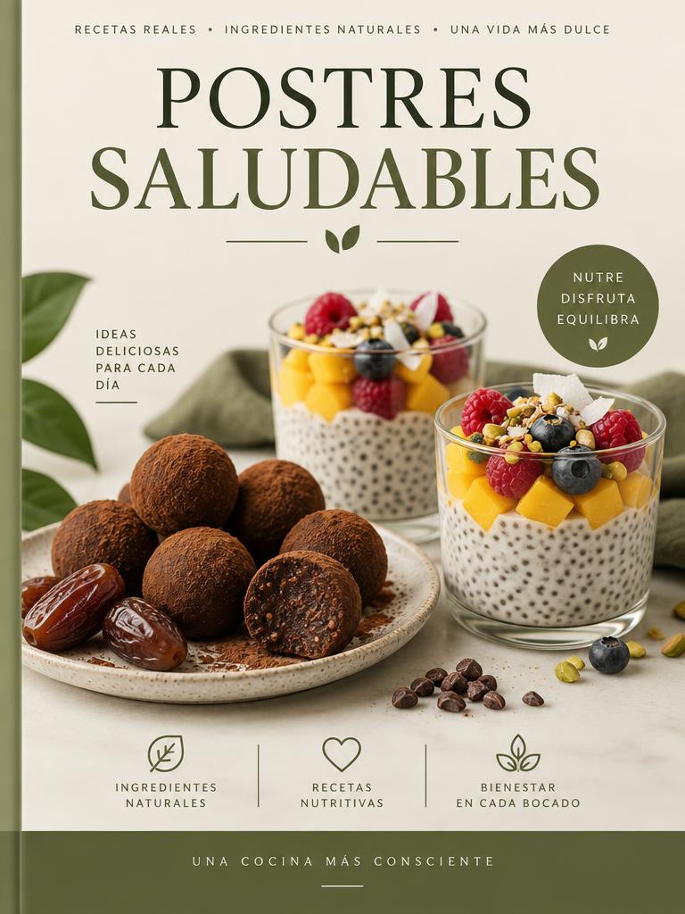 Portada Postres Saludables